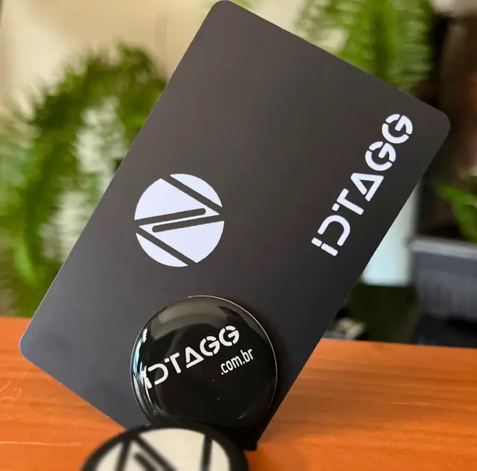 Cartão IDTAGG + Tagg Botton Preto